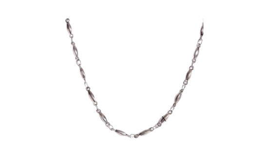 Seed Necklace Silver