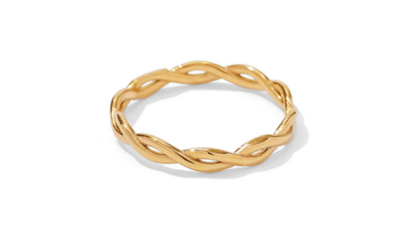 Twisted Ring Gold