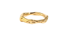 Load image into Gallery viewer, Augustus Textured Ring Gold
