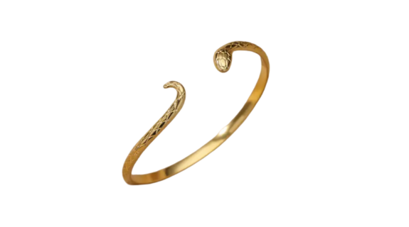 Snake Bangle Gold