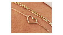 Load image into Gallery viewer, Alina Heart Bracelet Gold
