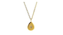 Load image into Gallery viewer, Auriga Tear Drop Necklace Gold
