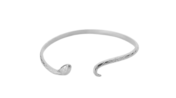 Snake Bangle Silver