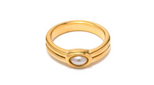 Load image into Gallery viewer, Symi Pearl Ring Gold
