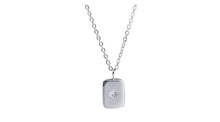 Load image into Gallery viewer, Auriga Rectangle Necklace Silver
