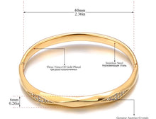 Load image into Gallery viewer, Zinnia Bangle Gold
