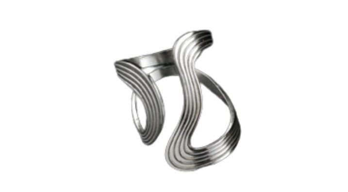 Torrent Ring Silver