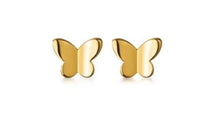 Load image into Gallery viewer, Charlie Butterfly Stud Gold
